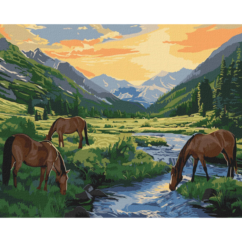 Набір для розпису по номерах Набір для розпису по номерах