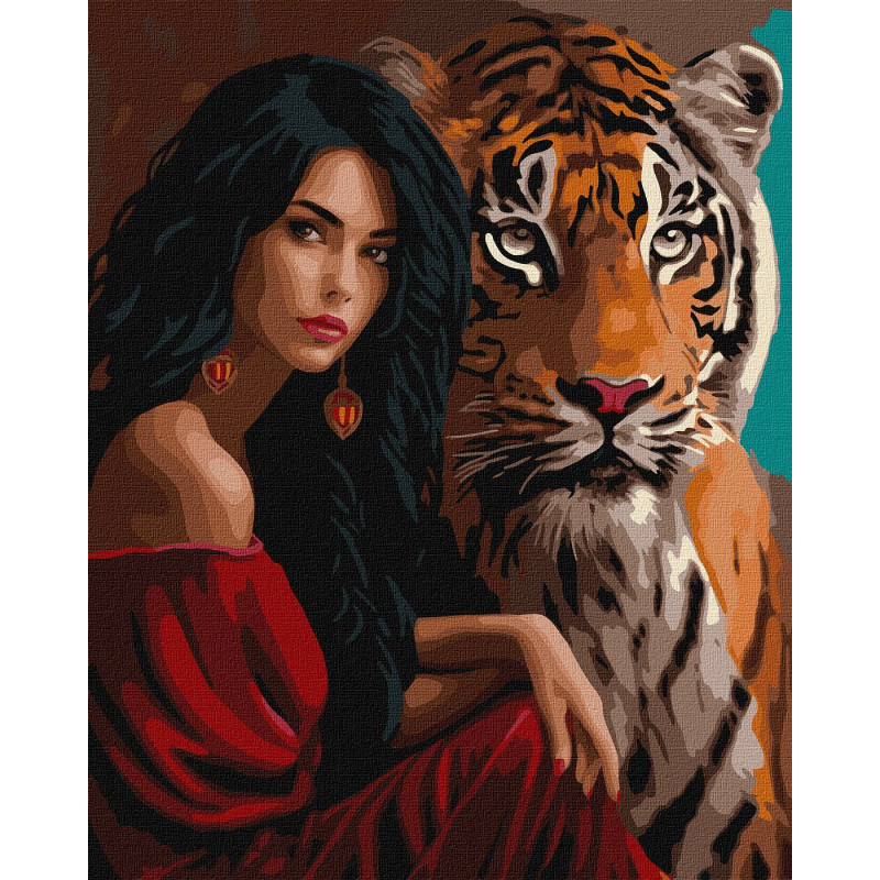 Набір для розпису по номерах. 