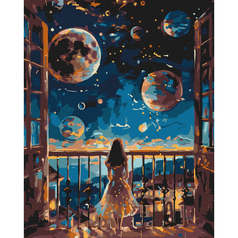 Набір для розпису по номерах. Набір для розпису по номерах.