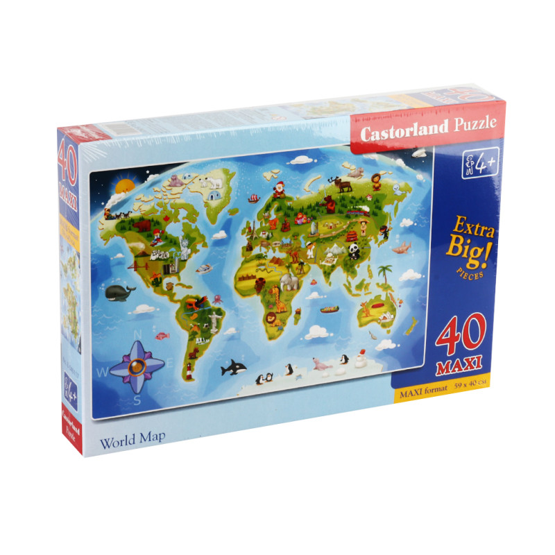 Кастор пазли 40maxi 