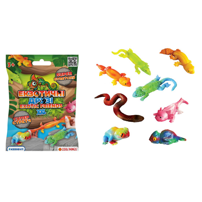 Іграшка-сюрприз COOL THINGS - ЕКЗОТИЧНІ ДРУЗІ XXL (у дисп., в ас.)