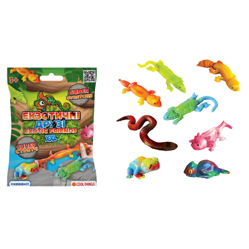 Іграшка-сюрприз COOL THINGS - ЕКЗОТИЧНІ ДРУЗІ XXL (у дисп., в ас.)