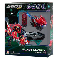 Ігровий набір SCREECHERS WILD! S5 L2 – ФАЙЕРМЕН (запускач-бластер, машинка-трансформер L2) Ігровий набір SCREECHERS WILD! S5 L2 – ФАЙЕРМЕН (запускач-бластер, машинка-трансформер L2)