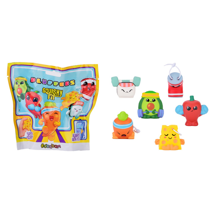 Іграшка-сквіш – СПОРТИВНІ СМАКОЛИКИ (в асорт., в дисп.)