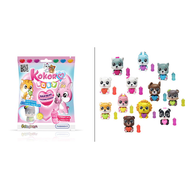 Колекційна фігурка-сюрприз KOKORO BABY – ЧАРІВНІ УЛЮБЛЕНЦІ (у диспл.)