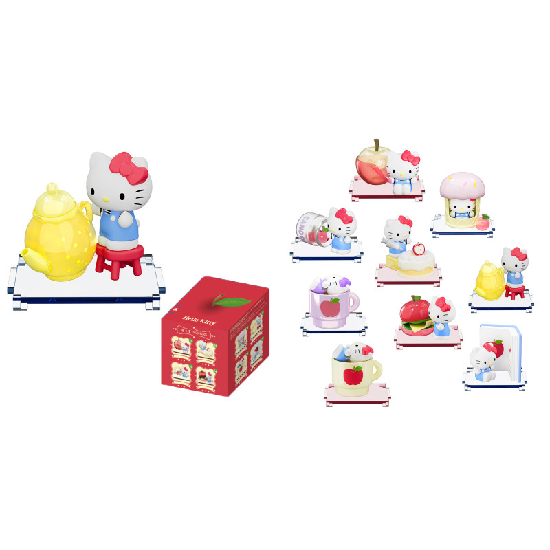 Фігурка-сюрприз POP TOP HELLO KITTY – ЯБЛУЧНИЙ ВОРКШОП  (в ас.)