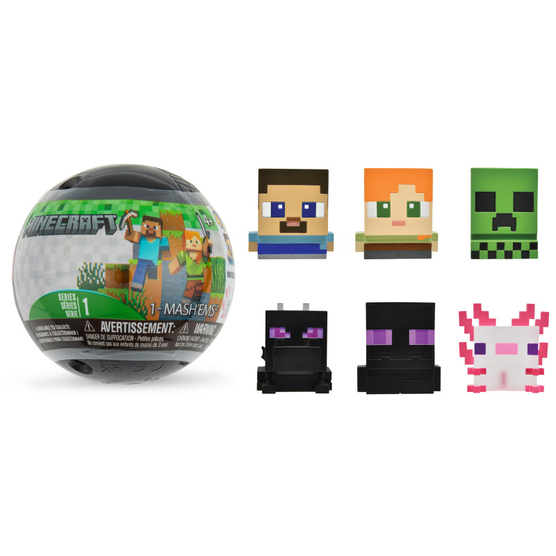 Іграшка-сюрприз у кулі MASH'EMS S1 - MINECRAFT (в асорт.)