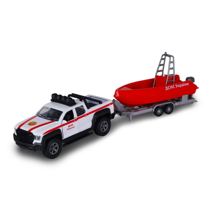 Ігровий набір - СЛУЖБА ПОРЯТУНКУ НА ВОДІ (світло, звук)