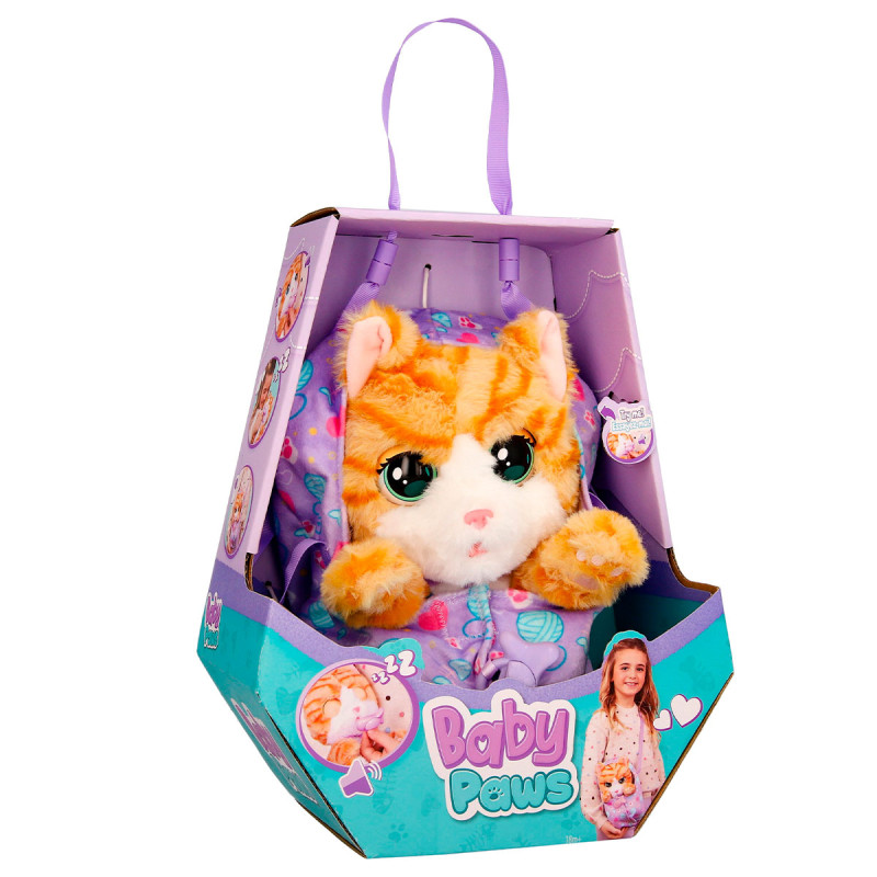 Інтерактивна іграшка BABY PAWS W2 – РУДЕ КОШЕНЯ (з аксесс.)