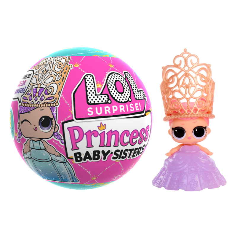 Ігровий набір з лялькою L.O.L. SURPRISE! – ПРИНЦЕСИ-СЕСТРИЧКИ (в асорт., в диспл.) Ігровий набір з лялькою L.O.L. SURPRISE! – ПРИНЦЕСИ-СЕСТРИЧКИ (в асорт., в диспл.)