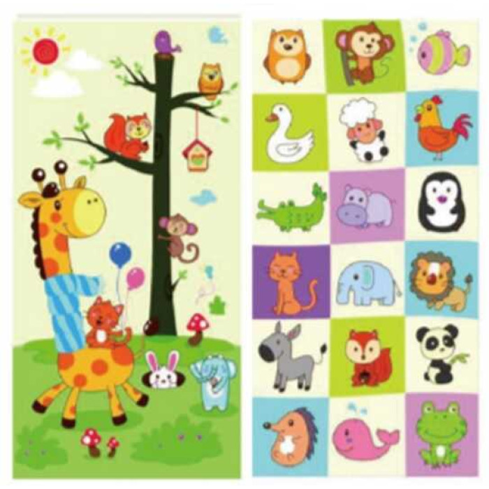 Килимок ігровий (ТЕРМО) 2-х сторонній EVA 180х150х0.8см, в сумці /20/