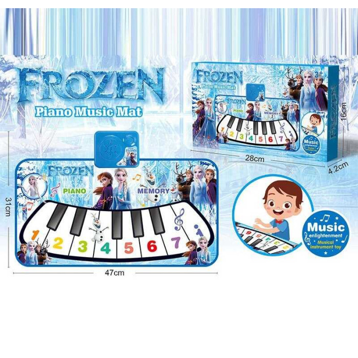 Килимок музичний герой, піаніно, музика, в кор. /144-2/