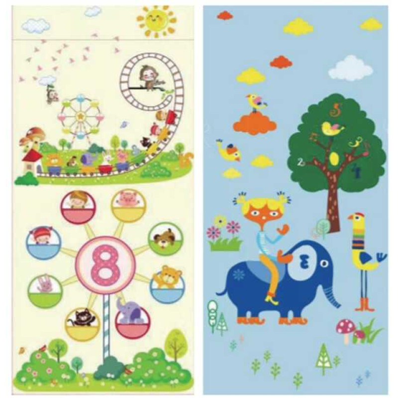 Килимок ігровий (ТЕРМО) 2-х сторонній EVA 180х150х0.8см, в сумці /20/