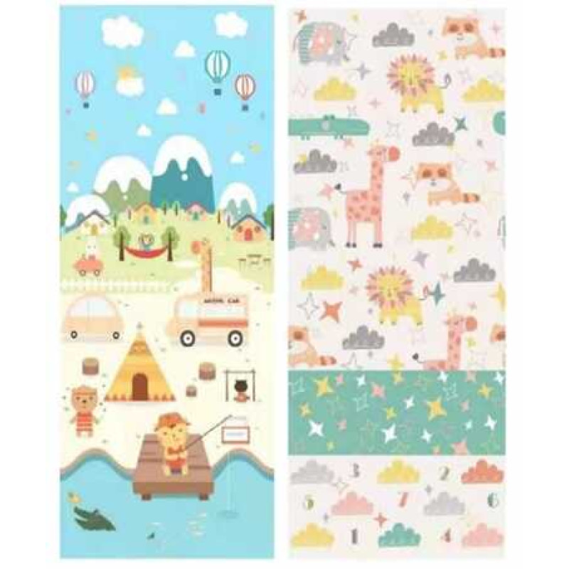 Килимок ігровий (ТЕРМО) 2-х сторонній EVA 180х200х0.8см, в сумці /20/ Килимок ігровий (ТЕРМО) 2-х сторонній EVA 180х200х0.8см, в сумці /20/