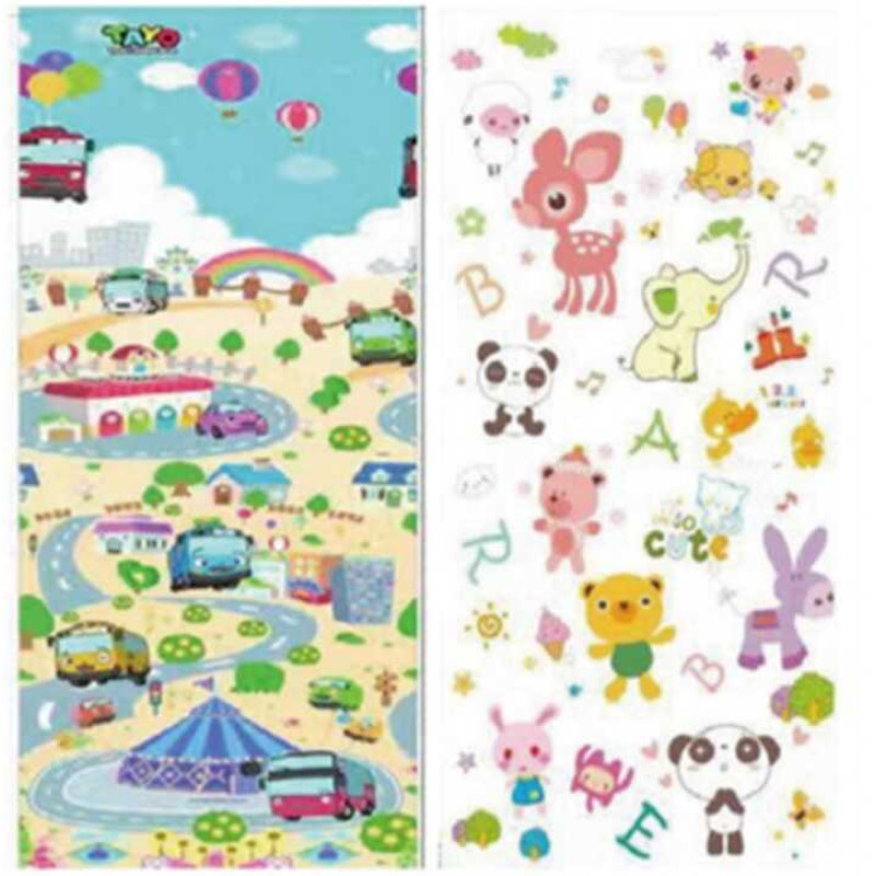 Килимок ігровий (ТЕРМО) 2-х сторонній EVA 180х200х0.8см, в сумці /20/ Килимок ігровий (ТЕРМО) 2-х сторонній EVA 180х200х0.8см, в сумці /20/