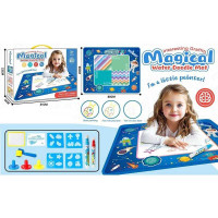 Килимок для малювання водні маркери, трафарети, валик, штампи, резервуар для води, в кор. /48/ Килимок для малювання водні маркери, трафарети, валик, штампи, резервуар для води, в кор. /48/