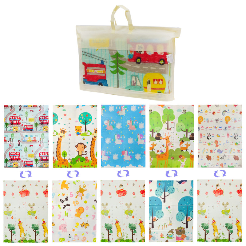 Килимок термо двохстор. 5 видів, складний, матеріал XPE, р-р 117*176*0,8 см, у сумці 72*37*8 см /30/ Килимок термо двохстор. 5 видів, складний, матеріал XPE, р-р 117*176*0,8 см, у сумці 72*37*8 см /30/