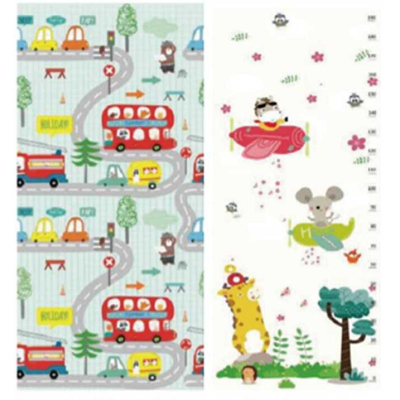 Килимок ігровий (ТЕРМО) 2-х сторонній EVA 180х120х0.8см, в сумці /20/ Килимок ігровий (ТЕРМО) 2-х сторонній EVA 180х120х0.8см, в сумці /20/