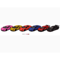 Модель легкова LAMBORGHINI 5'' KT5370W Matte метал.інерц.відкр.дв.3в.2кол.кор./96/
