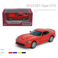Модель легкова DODGE SRT VIPER GTS (2013) 5'' KT5363W метал.інерц.відкр.дв.4кол.кор./96/