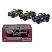 Модель джип JEEP WRANGLER 5'' KT5420WA Military open top метал.інерц.відкр.дв.3кол.кор./96/