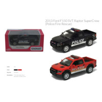 Модель пікап FORD F-150 SVT RAPTOR SUPERCREW 5'' KT5365WPR Police/Fire метал.інерц.відкр.дв.кор./96/