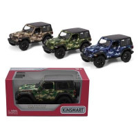 Модель джип JEEP WRANGLER 5'' KT5420WB Military hard top метал.інерц.відкр.дв.3кол.кор./96/