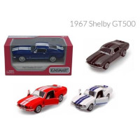 Модель легкова SHELBY GT-500 (1957) 5'' KT5372W метал.інерц.відкр.дв.4кол.кор./96/