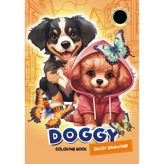 Розфарбовка, 80г, 210х297 мм, 8 арк., А4,Скоба диз.23331