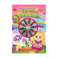 Набір для малювання з восковими олівцями 