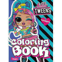 Розмальовка зі стікерами Tweens Emma Emo