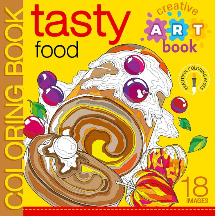 Розфарбовка, 100г, 200х200 мм, 16 стор.,Скоба диз.22356