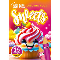 Розфарбовка, 80г, 148х210 мм, 8 арк., А5,Скоба диз.23351 ціна за 4 шт. //