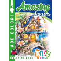 Розфарбовка, 80г, 210х297 мм, 8 арк., А4,Скоба диз.23323