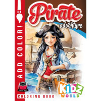 Розфарбовка, 80г, 210х297 мм, 8 арк., А4,Скоба диз.23322