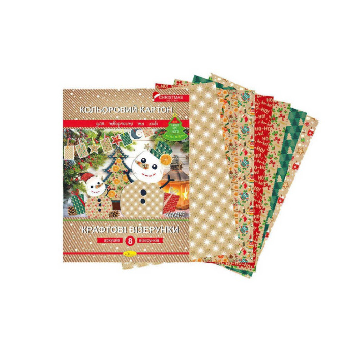 Набір кольорового картону 