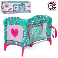 Манеж для ляльки, д42-ш28-в32см, 2 кишені, 2 сторони-сітки, складний, метал+пластик, в кор-ці, 32,5-13,5-10см /6/ Манеж для ляльки, д42-ш28-в32см, 2 кишені, 2 сторони-сітки, складний, метал+пластик, в кор-ці, 32,5-13,5-10см /6/