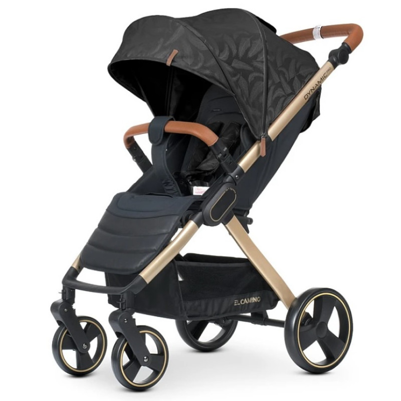 Коляска дитяча ME 1053G DYNAMIC PRO Special Black (1шт) до 22кг, прогул, регул.ручка, 3пол.спин, чорний