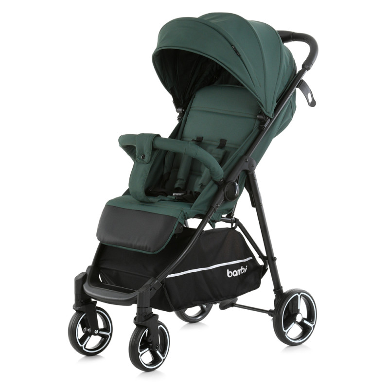 Коляска дитяча M 4249-2 Hunter Green Matt (1шт) прогулянкова, книжка, зелений