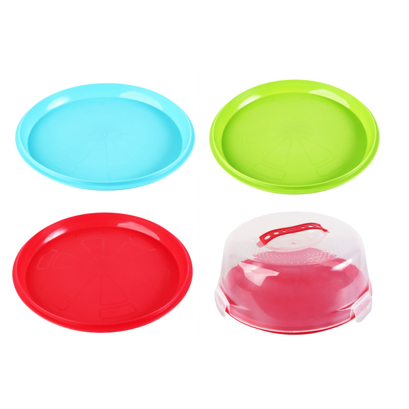 Тортівниця з кришкою 28*12см N02082 /36/