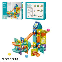 Конструктор магнітний H311-62 трек з кульками 68дет.кор.27,5*8,5*23,8 /18/