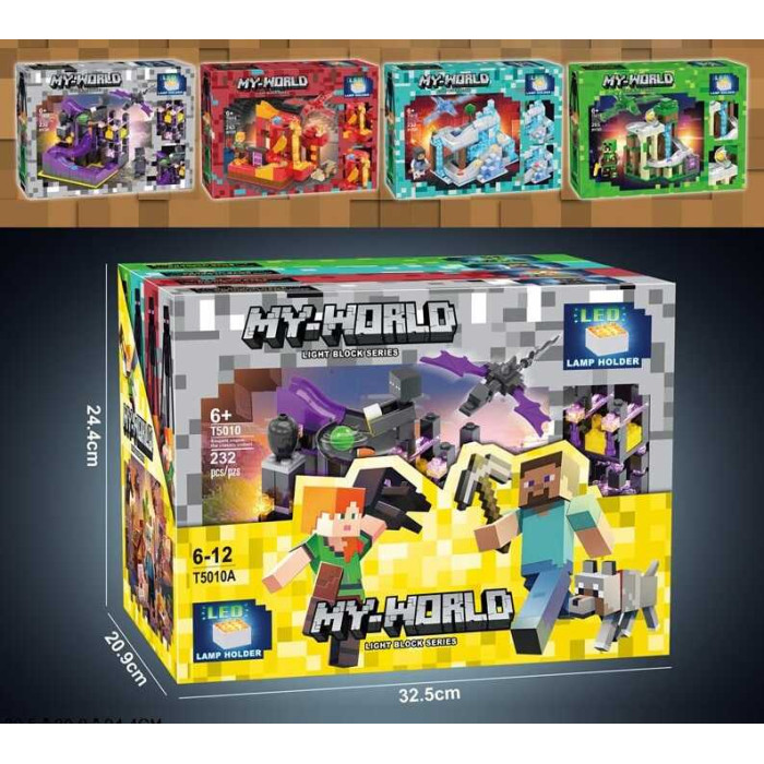 Конструктор МС 232дет+  кор. 32*24*5см /16/64/4шт в кор.