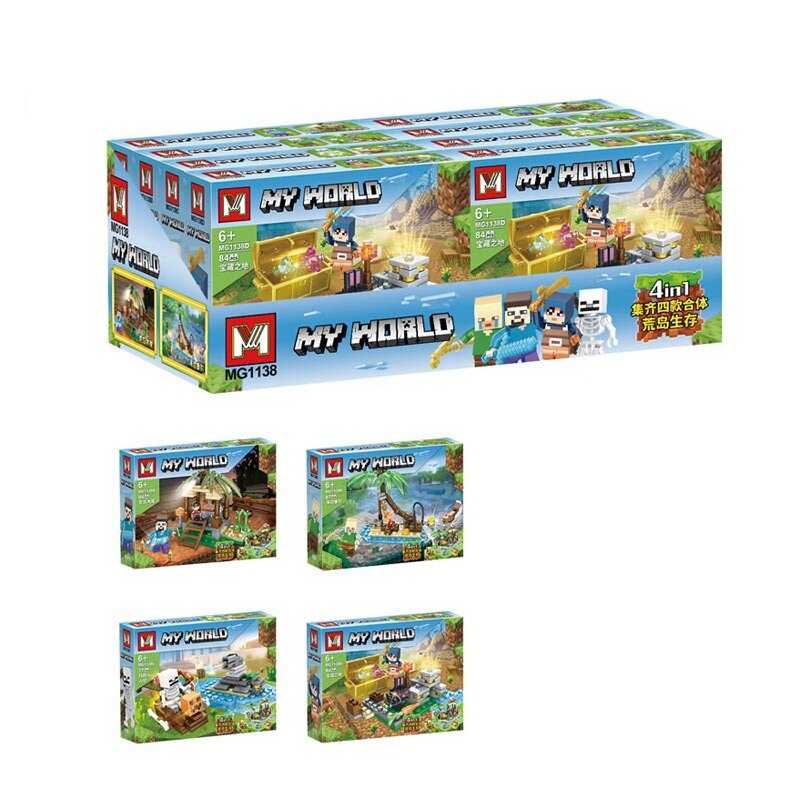 Конструктор, 4в1, герої, 87дет 19*15*5см /30/240/8шт в кор.