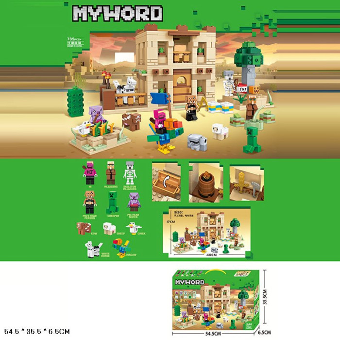 Конструктор МС 785дет., кор. 54,5*35,5*6,5см /12/