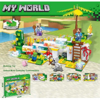 Конструктор МС 568+ елементів, 1 елемент з підсвічуванням, фігурки героїв, в кор. 48*35*6см  /24-2/