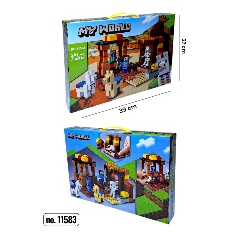 Конструктор МС 11583 (201 дет) 39*27*6см //