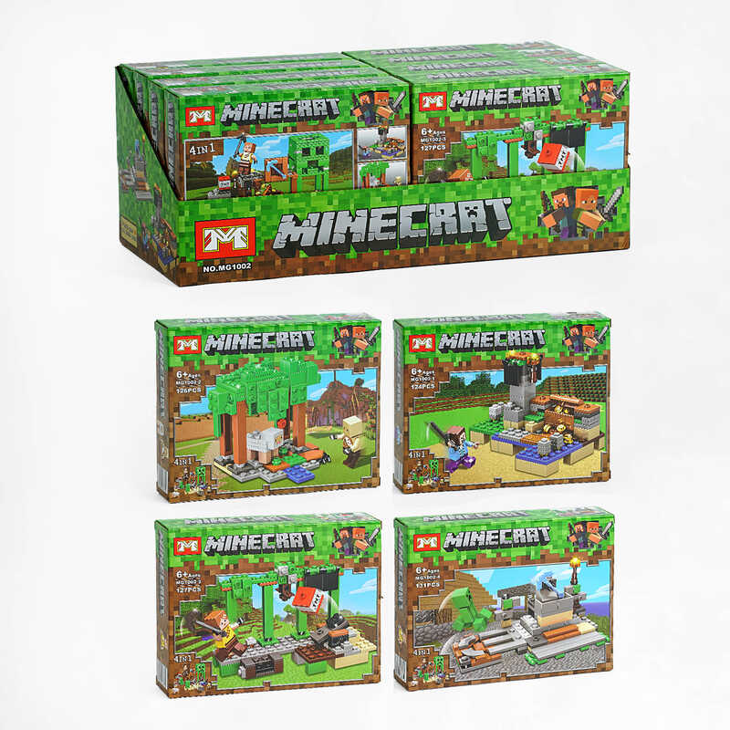 Конструктор МС, герої, 4в1 /16/128/8шт в кор. 48,6*19*19,3см Конструктор МС, герої, 4в1 /16/128/8шт в кор. 48,6*19*19,3см