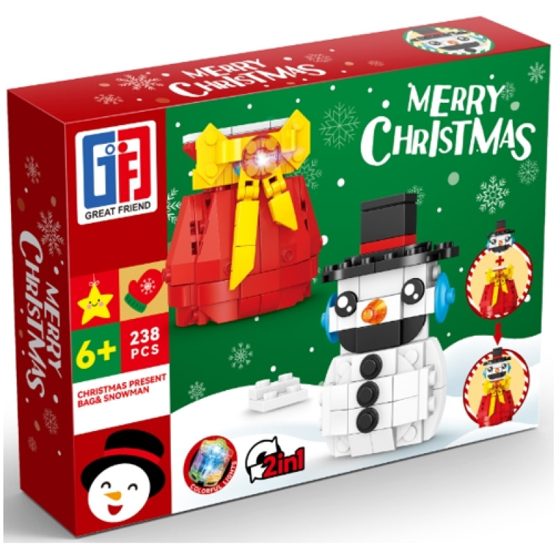 Конструктор 238 деталей 