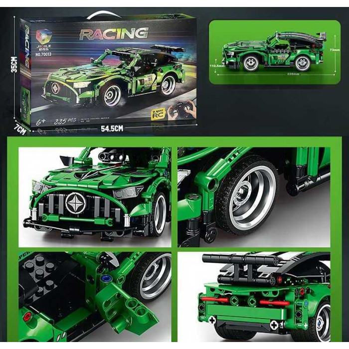 Конструктор на Р/К “Перегоновий автомобіль”, 335 деталей, пульт 2.4Ghz, в кор. 55*35*7см /18-2/