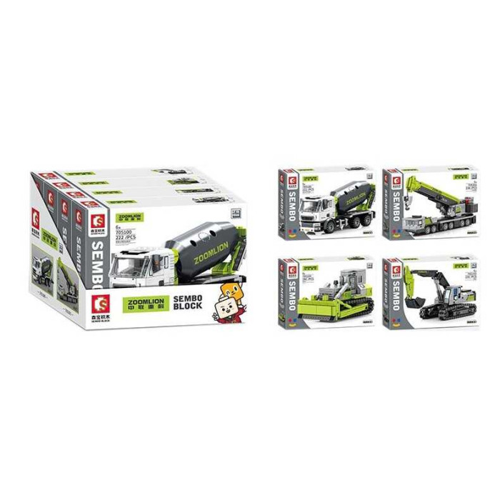 Конструктор /9/36/4шт в кор. 236 дет. 28*21*6 см